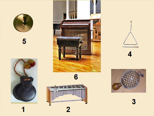 instruments de musique: idiophones