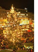 mercado de Natal em Praga