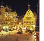 mercado de Natal em Rothenburg ob der Tauber