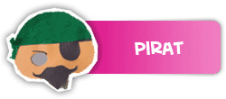 Schablona des Pirats