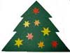 Christmas decorative pine tree