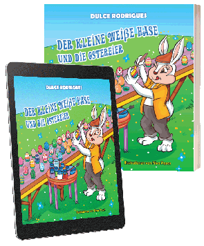 Kinderbuch auf deutsch Der kleine weiße Hase und die Ostereier