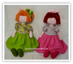 bonecas Patrcia e Carolina