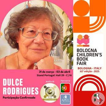 l'autrice portugaise Dulce Rodrigues � la Foire du Livre Jeunesse de Bologne