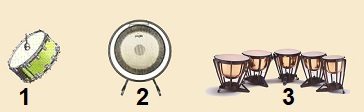 instruments de musique: membranophones