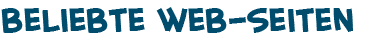 beliebte Webseiten