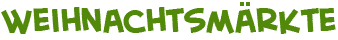 Titel der Weihnachtsm�rkte-Seite