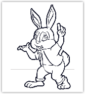 Der kleine wei�e Hase