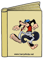 colouring book on the traditional tale The Wolf and the seven kids