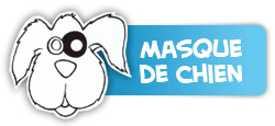 faire masque encore un chien