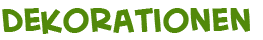 Titel der Weihnachtsdekorationen-Seite
