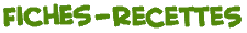 titre de la page des fiches de recettes