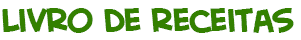 t�tulo da p&aacute;gina das receitas