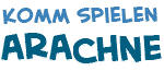 Titel der Seite des Spieles �ber die Sage von Arachne