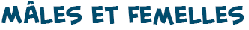 titre du jeu sur les m�les et les femelles