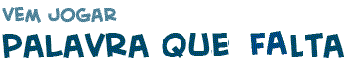 t�tulo da p�gina do jogo das palavras que faltam