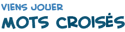 titre de la page des mots crois�s