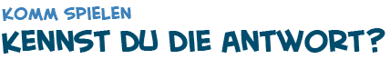 Titel der Seite �ber das Spiel Kennst du die Antwort �ber Fr�chte und B�ume?