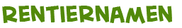 Namen der Rentiere