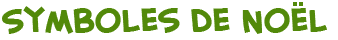 titre de la page du jeu des symboles de No�l