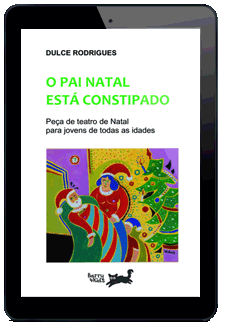 livro de teatro infantil em portugu�s O Pai Natal est� constipado