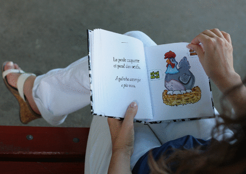 ilustraes livro infantil Sofia & Adlia na quinta