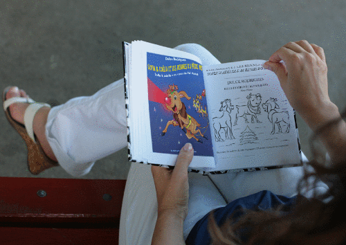 album jeunesse Sofia & Ad�lia et les Rennes du P�re No�l