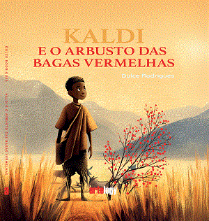 livro infanto-juvenil em portugu�s Kaldi e o arbusto das bagas vermelhas
