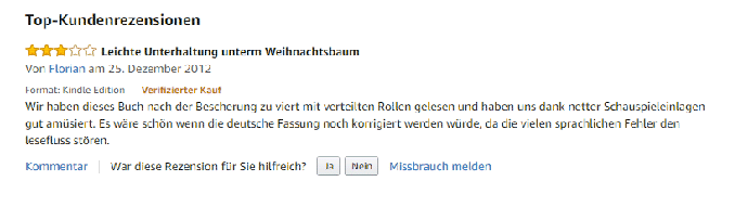 commentaires Amazon.de sur le livre th��tre jeunesse (version en allemand) Le P�re No�l est enrhum�