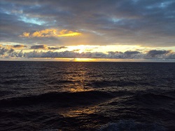Landscape with horizon line, Norway