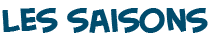 titre de la page sur les saisons de l'ann�e