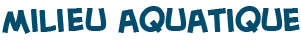 titre du texte sur le milieu aquatique