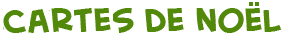 titre de la page des cartes de voeux de No�l